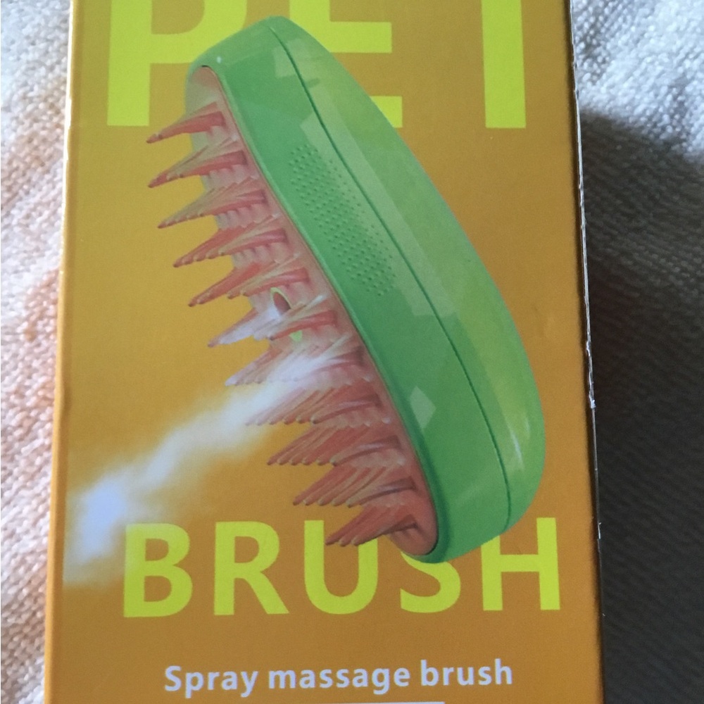 Pet Green Spray electric Massage Brush